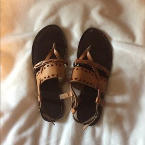 //SALE// Nude Sandals